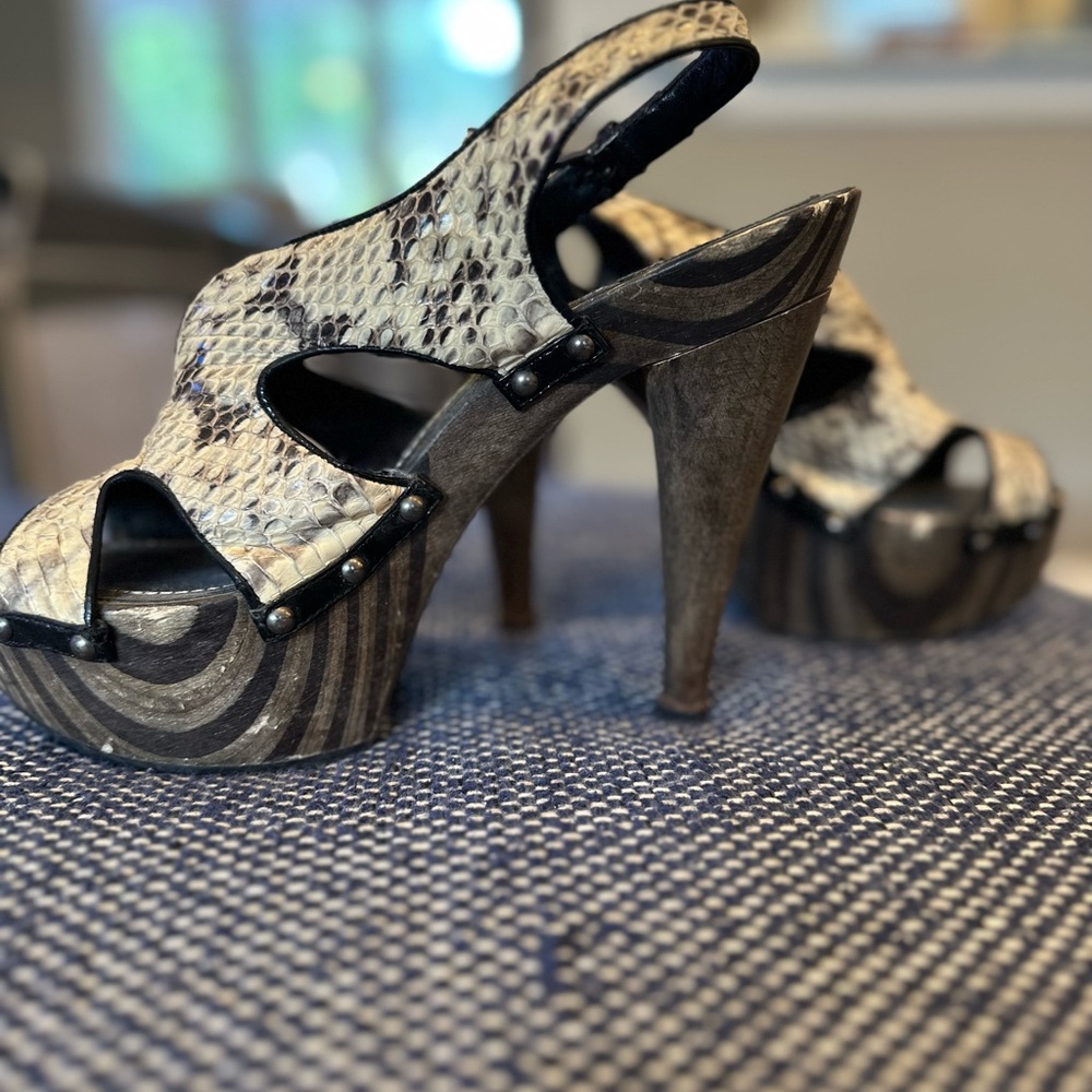 Dior Snakeskin Heels- Size 39